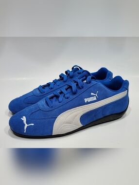 Puma Speedcat OG Team Royal Blue White Men's Shoe's 398846-18 Size 10.5 US Nw